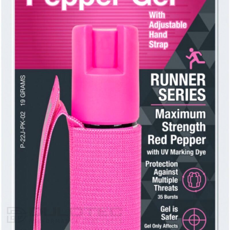 Лютив Спрей SABRE PEPPER GEL за Джогинг с Регулируема Каишка за Ръка Розов 22,5 мл » Dulotec.BG