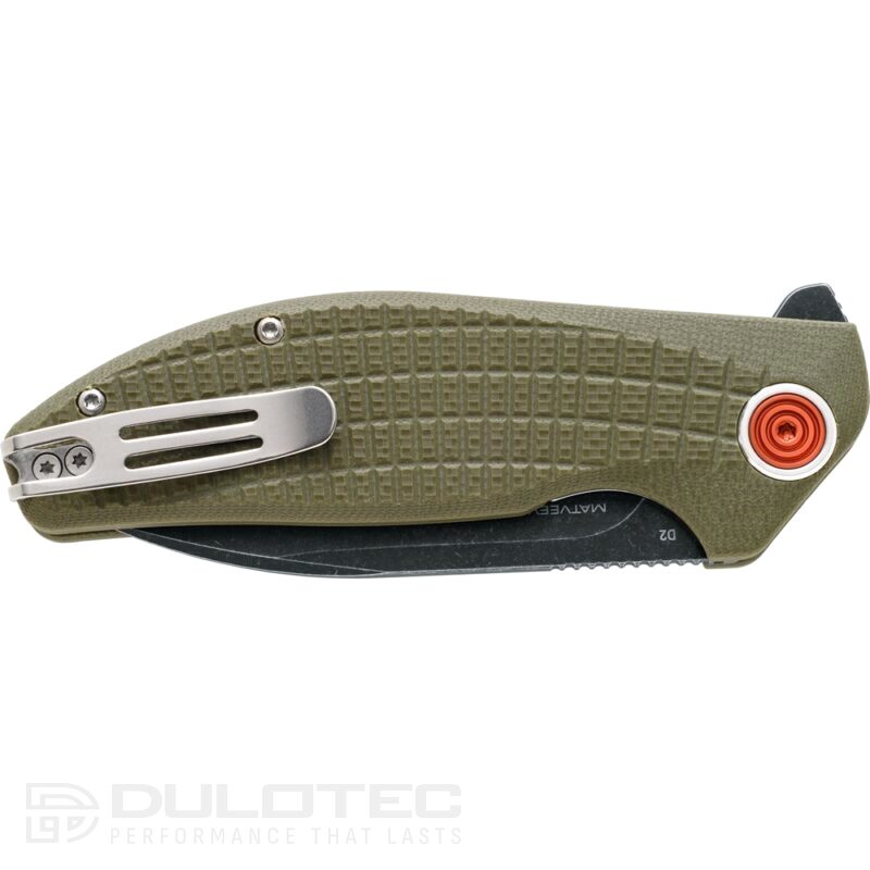 Нож Black Fox Acutus D2 OD Green G10 » Dulotec.BG