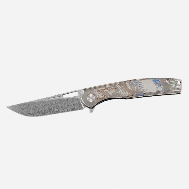 Нож CH Blast Damascus Titanium