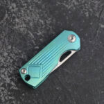 Нож CH KNIVES Toad D2 Titanium Green » Dulotec.BG