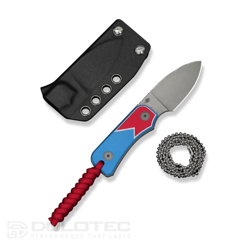 Нож CIVIVI Baby Banter Fixed Nitro-V Red/White/Blue G10 » Dulotec.BG