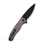 Нож CIVIVI Button Lock Kitefin 14C28N Black Aluminum » Dulotec.BG