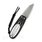 Нож CIVIVI Pyrus 14C28N с черна дръжка G10 » Dulotec.BG