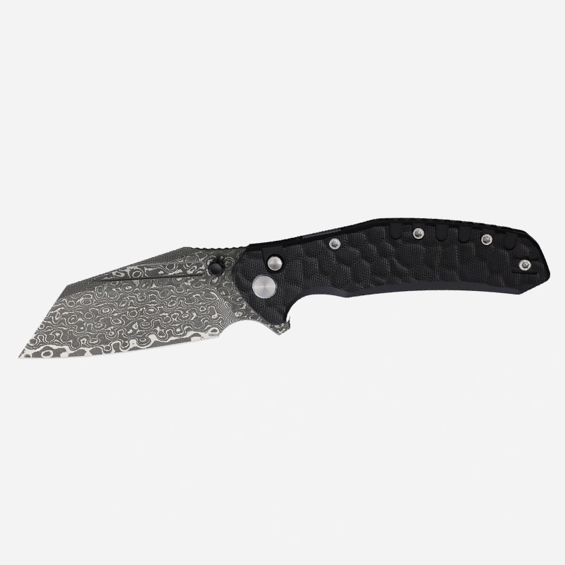 Нож Critical Strike Shamu B510-BKTM Damascus G10 Черен