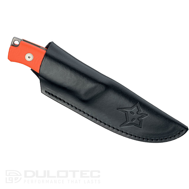 Нож Fox RIFLE RECEIVER Stainless Steel G10 Orange » Dulotec.BG