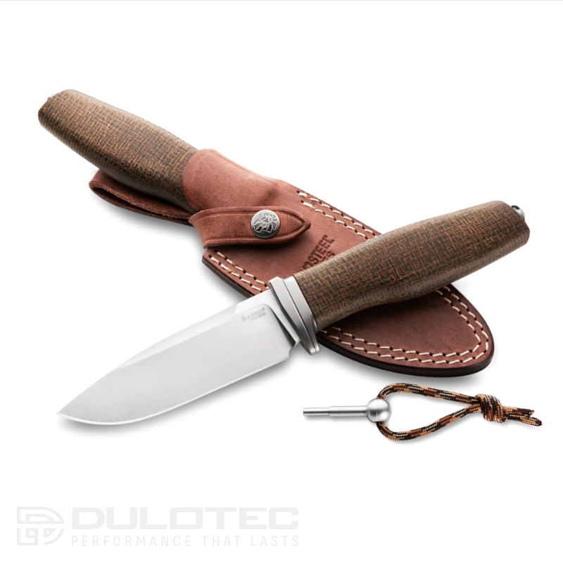 Нож LionSteel Acha M390 Micarta Green Burlap » Dulotec.BG