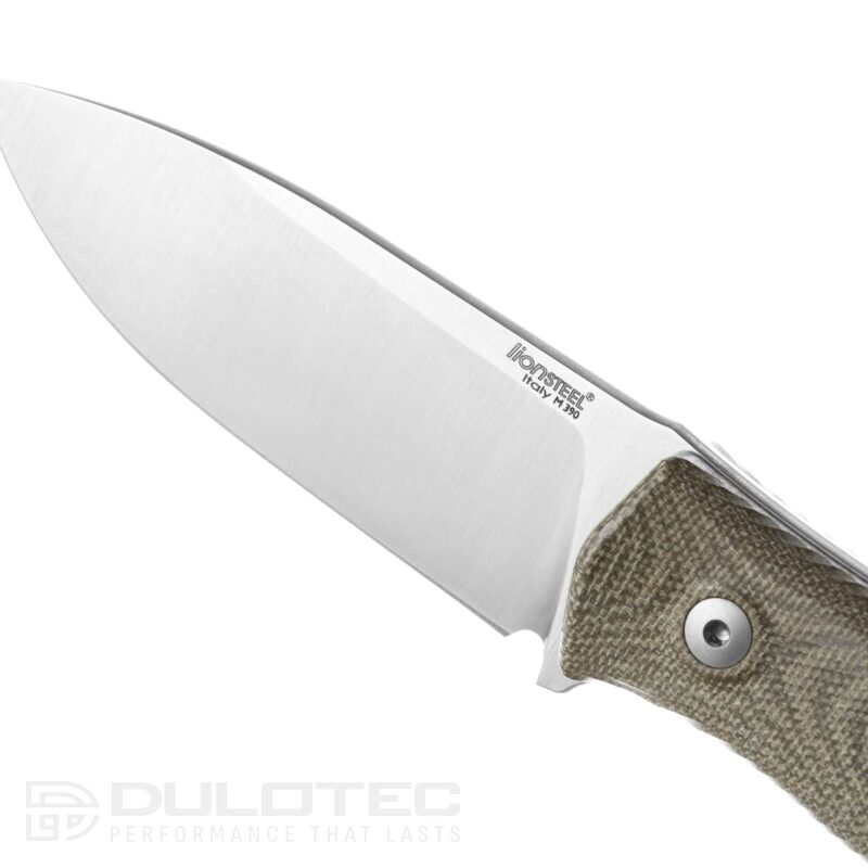 Нож LionSteel M4 Green Canvas M390 » Dulotec.BG