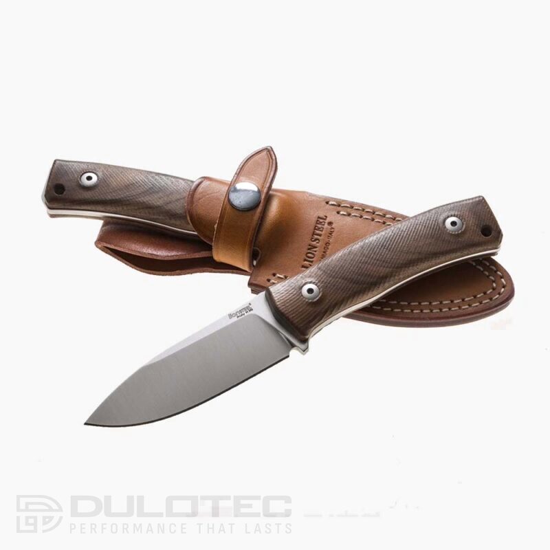 Нож LionSteel M4 с дръжка от орех » Dulotec.BG