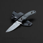 Кожен калъф за нож LionSteel - вертикален/хоризонтален, пясъчен цвят » Dulotec.BG
