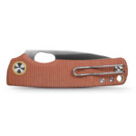 Нож Vosteed Zander S35VN Алуминий Olive Green-Copper Dune » Dulotec.BG