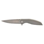 Сгъваем нож Dulotec Karma Damascus с титанова дръжка » Dulotec.BG