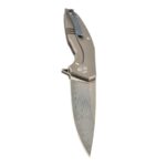 Сгъваем нож Dulotec Karma Damascus с титанова дръжка » Dulotec.BG