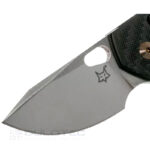 Нож Fox Suru N690 Aluminium Green » Dulotec.BG