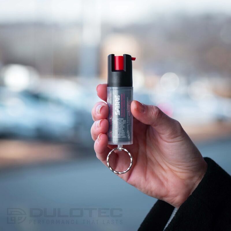Спрей за самозащита Sabre KR-14-OC с ключодържател 16.2 мл » Dulotec.BG