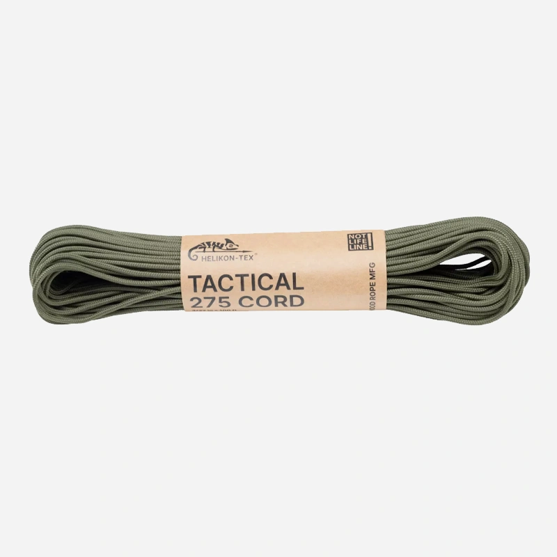 Тактическо въже Helikon-tex 275 Cord Olive Drab 30 м » Dulotec.BG