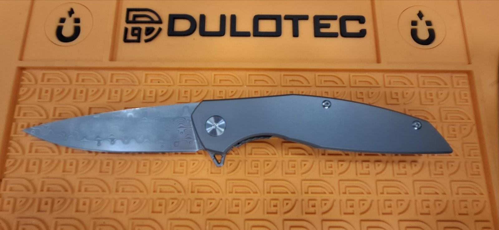 Сгъваем нож Dulotec Karma с дамасково острие